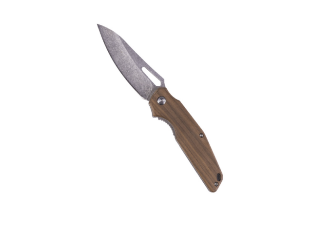 Folding Knife MITEC Steel Blade Wood