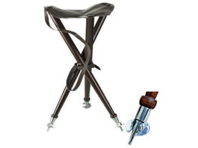 Tripod chair with metal legs 60 cm