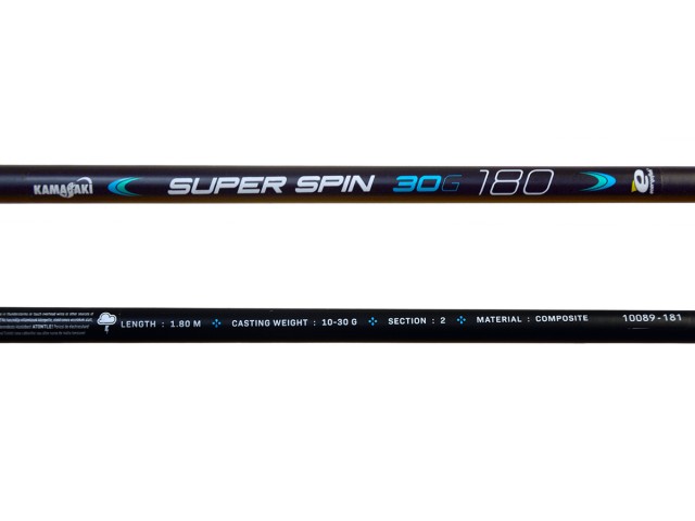 Canna da pesca KAMASAKI Super spin - 1,80m/10-30g