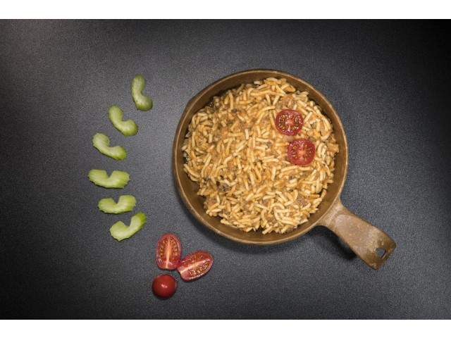 Mahlzeit TACTICAL FOODPACK Rindfleisch Spaghetti Bolognese