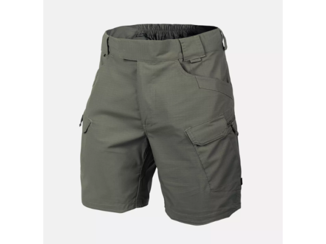 Pantaloni corti HELIKON UTS (URBAN TACTICAL SHORTS) - POLYCOTTON RIPSTOP verde Taiga