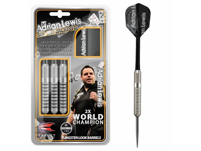 Set 3 pikad TARGET ADRIAN LEWIS silver Jackpot 18 gramov 