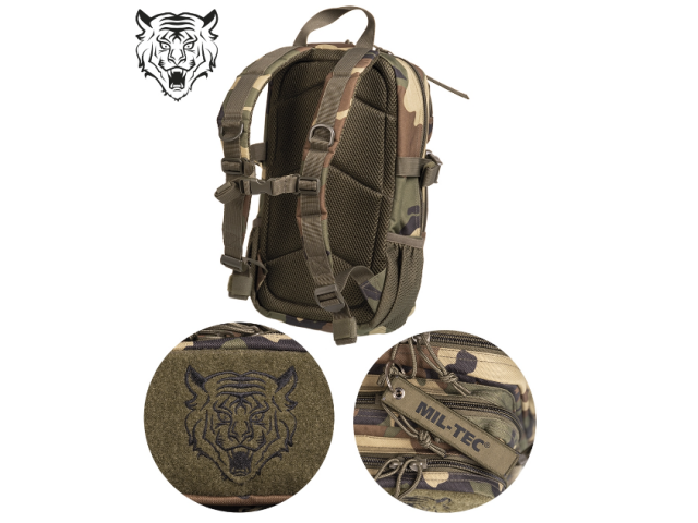 Dječji vojni ruksak MILTEC ASSAULT woodland