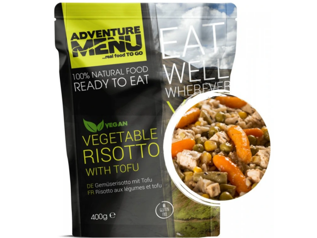 Obrok ADVENTURE MENU Rižota z Tofujem (VEGAN) - 400g