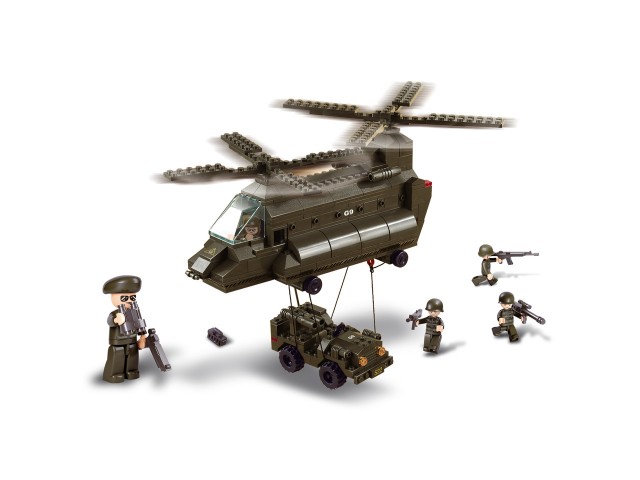 Set za sastavljanje SLUBAN transportni helikopter