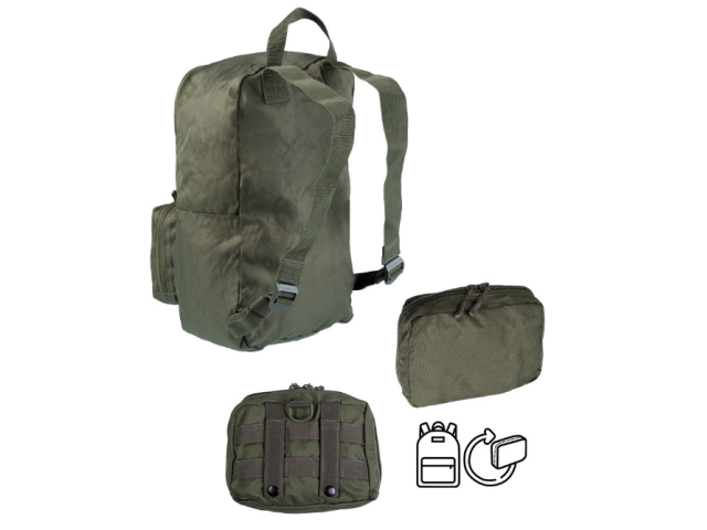 Vojni ruksak MILTEC US BLACK ULTRA COMPACT ASSAULT BACKPACK - zeleni