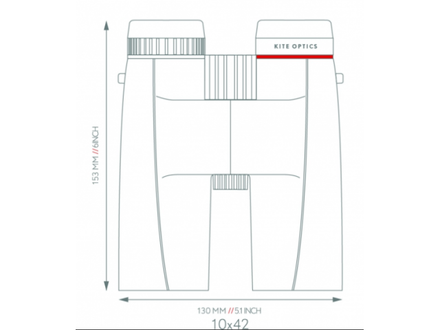 Daljnogled KITE OPTICS Ursus 10x42