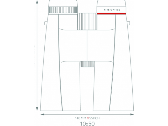 Daljnogled KITE OPTICS Ursus 10x50