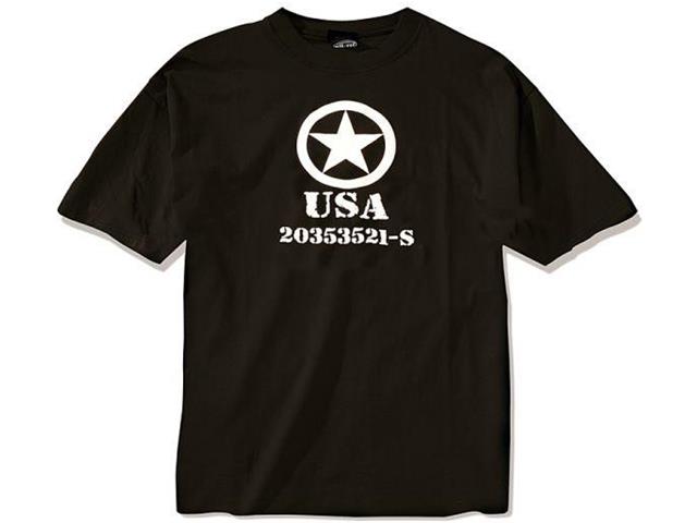 Majica T-SHIRT s sliko USA STAR črna