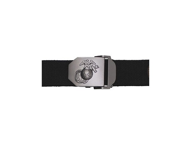 USMC KHAKI 30 MM WEB BELT