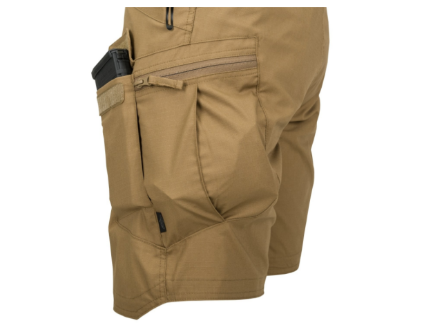 Kratke hlače HELIKON UTS (URBAN TACTICAL SHORTS) - POLYCOTTON RIPSTOP RAL7013 zelene