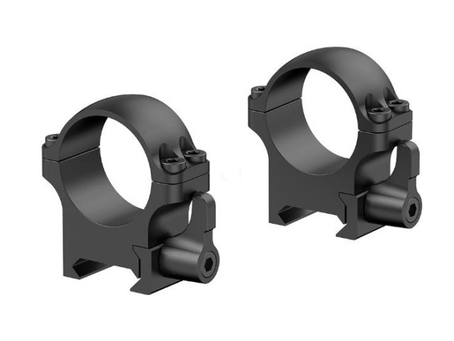 Montaža strelnega daljnogleda jeklena nizka ROČICA 30 mm