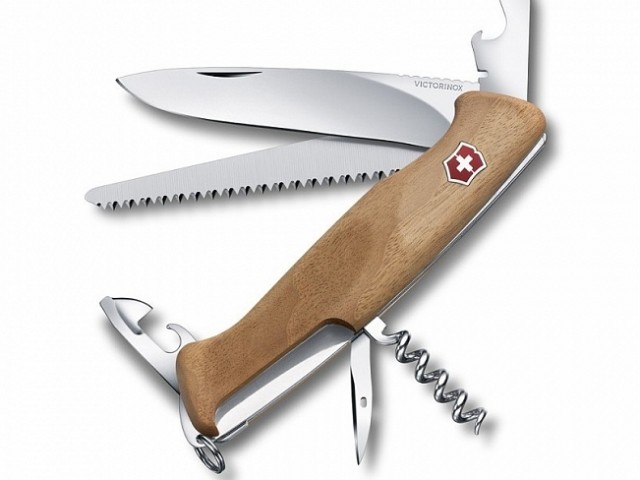 Coltello tascabile Victorinox Delemonte Ranger wood 55