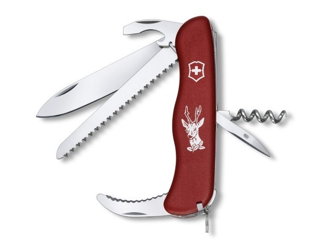 Victorinox HUNTER Pocket Knife - red