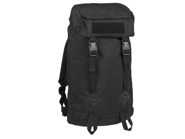 BLACK ′WALKER′ BACKPACK 20 LITER