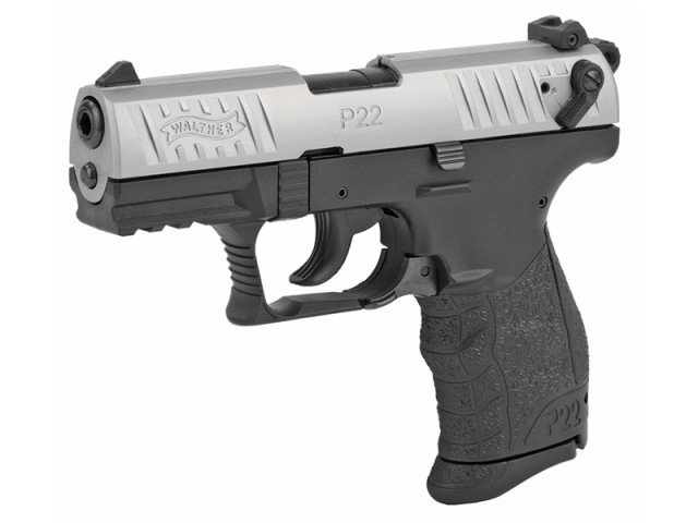 Umarex Walther P22Q Signal Pistol - 9mm P.A.K. - Nickel
