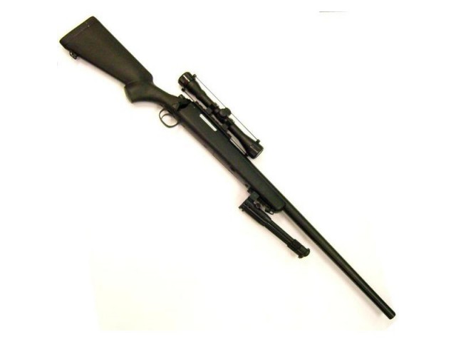 ASG McMillan SL M40A3 Spring Operated Sniper Rifle Black