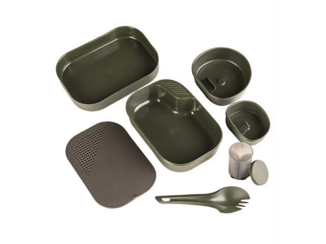WILDO. Set da cucina 7 pezzi - verde