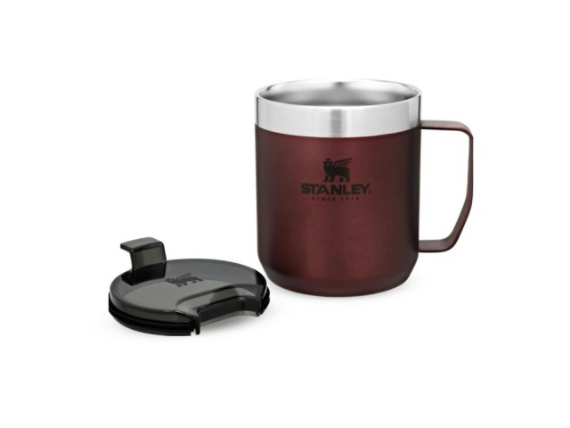 Termo skodelica STANLEY Classic CAMP MUG - vinsko rdeča