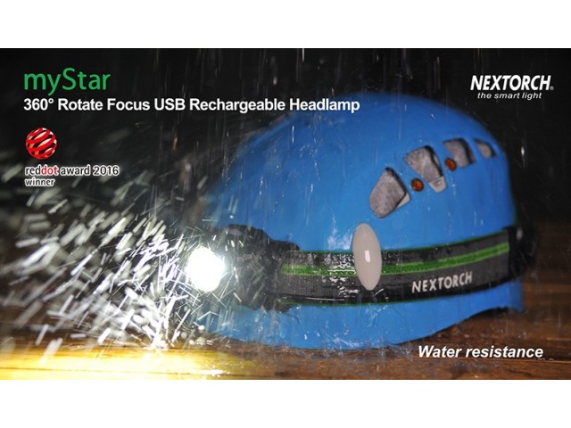 Recharchable light NEXTORCH myStar - green