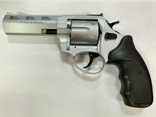 Zoraki R2 Signal Revolver - 4 inch - 9mmR - 380R - matte chrome