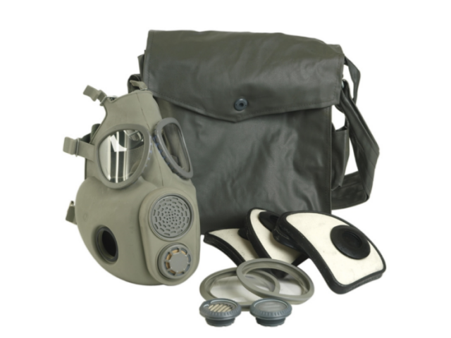 Maschera antigas M10M con filtro e borsa da trasporto