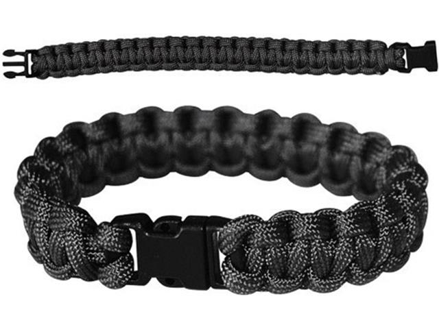 Narukvica Paracord 22 mm crna