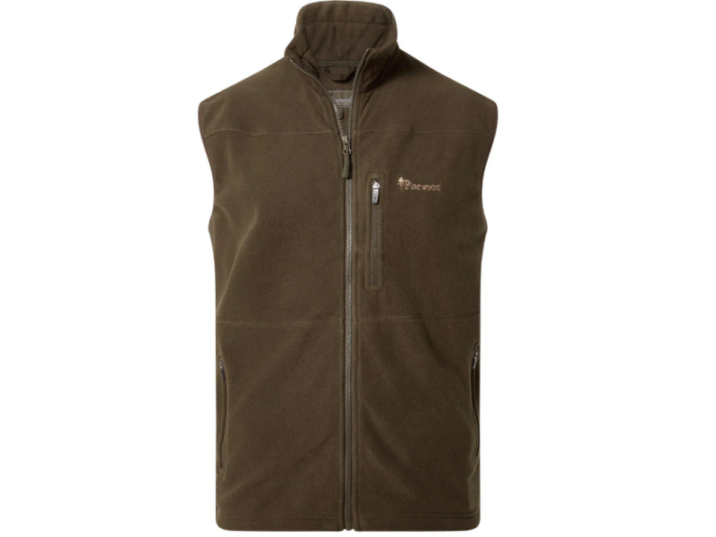 Brezrokavnik PINEWOOD Utah-Pirsch fleece ZELEN