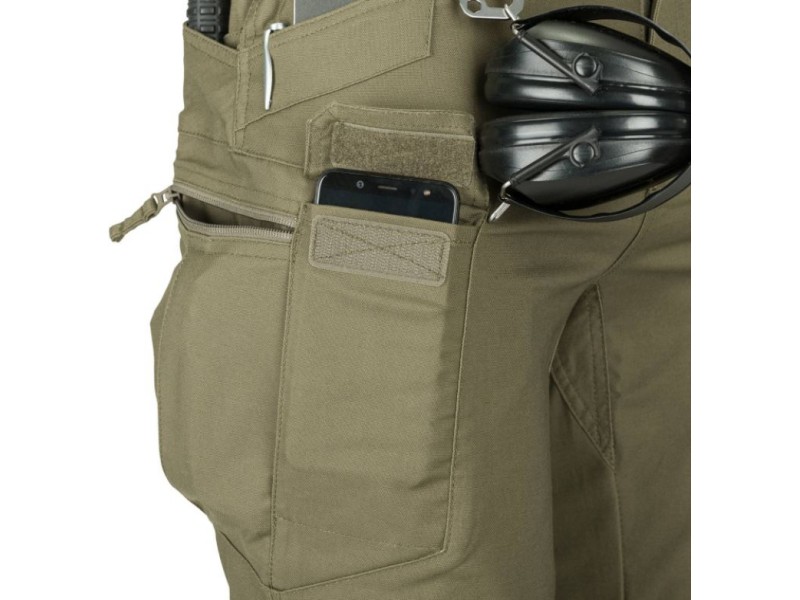 Hlače HELIKON UTP (Urban Tactical Pants) Canvas Taiga/Green - PODALJŠANE