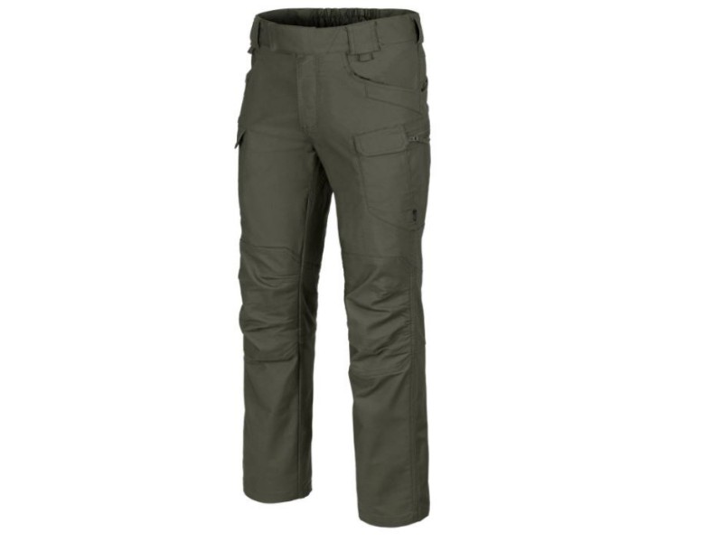 Pantaloni HELIKON UTP (Urban Tactical Pants) Canvas Taiga/Green - ALLUNGATI