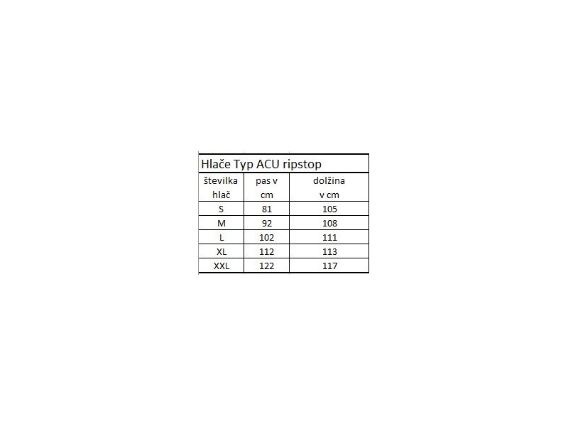 Army pants ACU R/S US WOODLAND