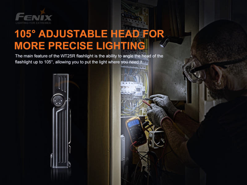 Rechargeable flashlight FENIX WT25R