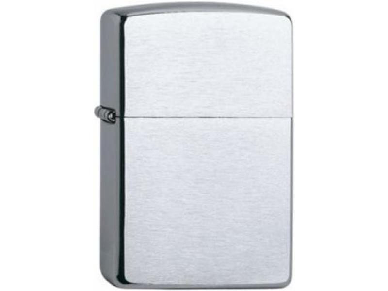 ZIPPO 200 Brush Fin Chrome EN