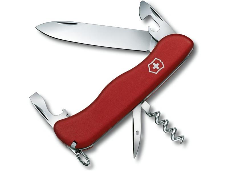Žepni nož Victorinox Picknicker rdeč - ravno rezilo