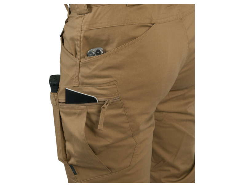 Hlače HELIKON UTP (Urban Tactical Pants) - RIPSTOP Black - PODALJŠANE