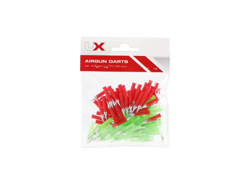 Puščice UMAREX Airgun darts rdeče/zelene - 4,5mm