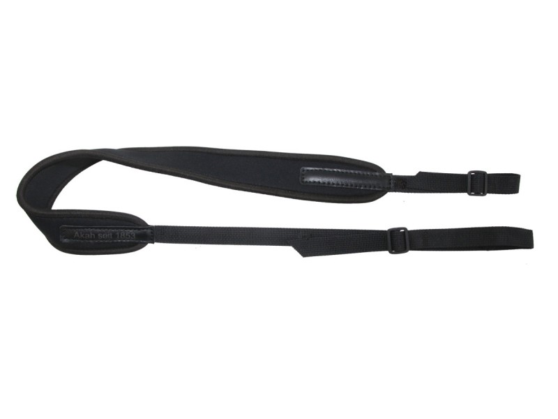 AKAH neoprene universal rifle sling - black