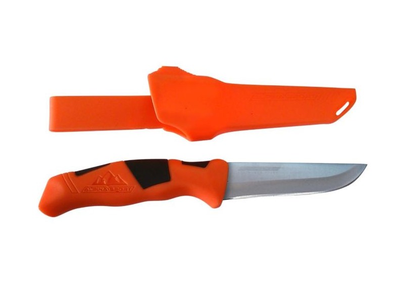 Alpina Set 22 Coltelli In Acciaio Inox Con Ceppo In Legno E Forbici, Coltelli Da Cucina Professionali E Da Bistecca - 4