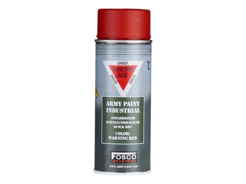 Spray mimetico FOSCO - rosso