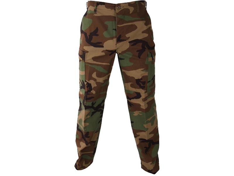 Trousers army TYP BDU woodland