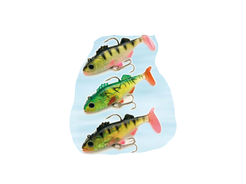 Set of 3 silicone lures TRENDEX Soft-bait - 10cm/32g