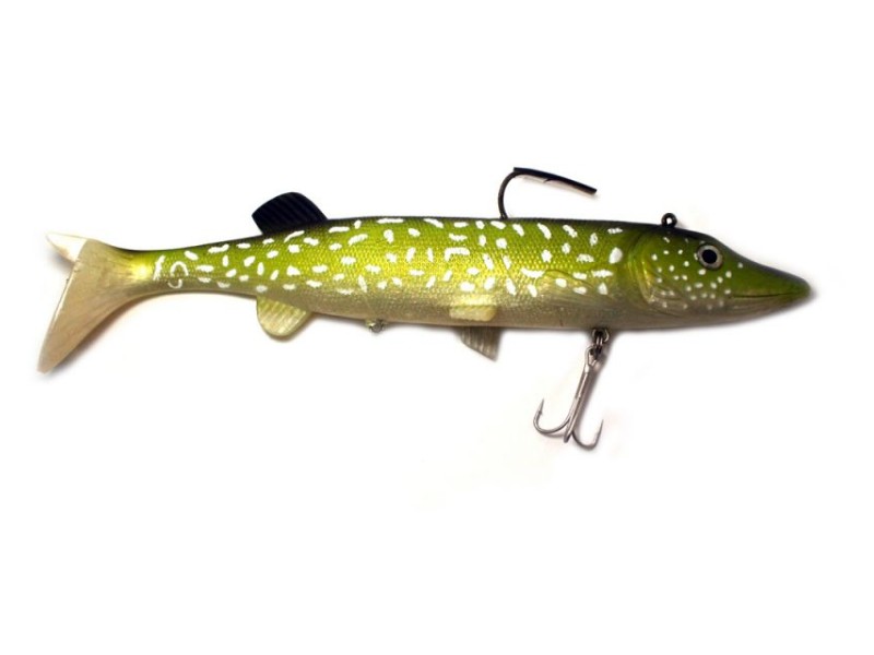 Silikonska vaba BEHR Pike-natural XXL - 22 cm/52g