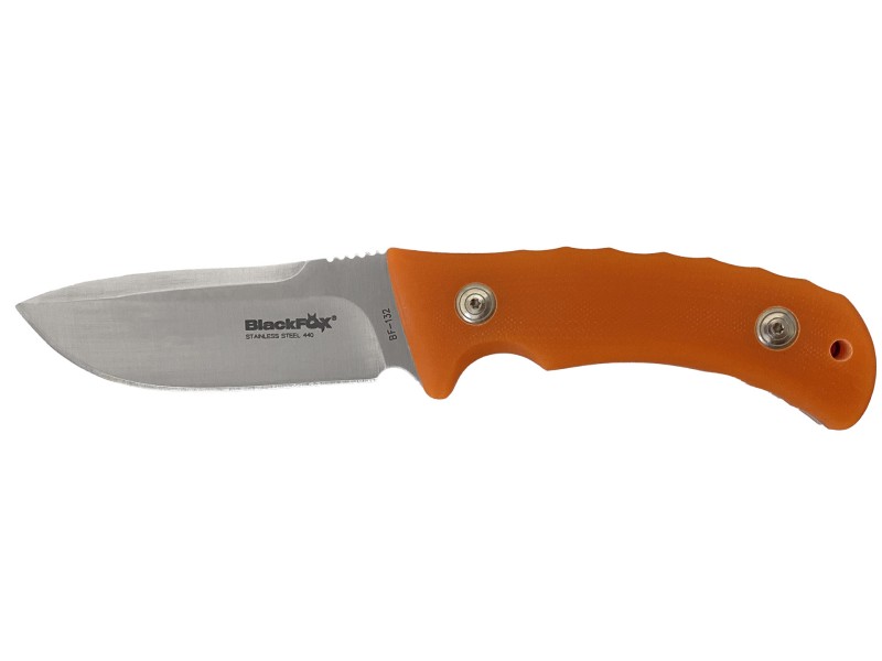 Fiksni nož Black FOX Drop Point Blade - oranžen