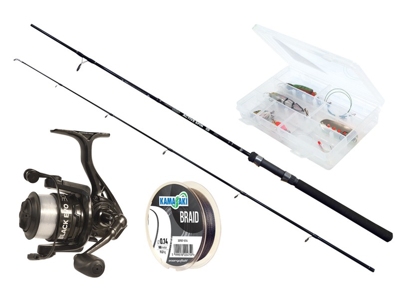 Set da pesca WIZARD Active spinning SET
