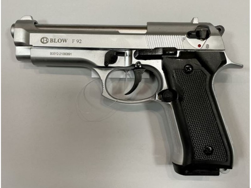 START Pistole BLOW F92 chrom - 9 mm P.A.K