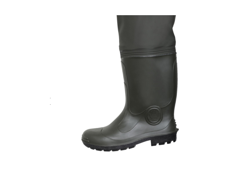 Ribarske hlačne čizme PROS Waders - zelene 