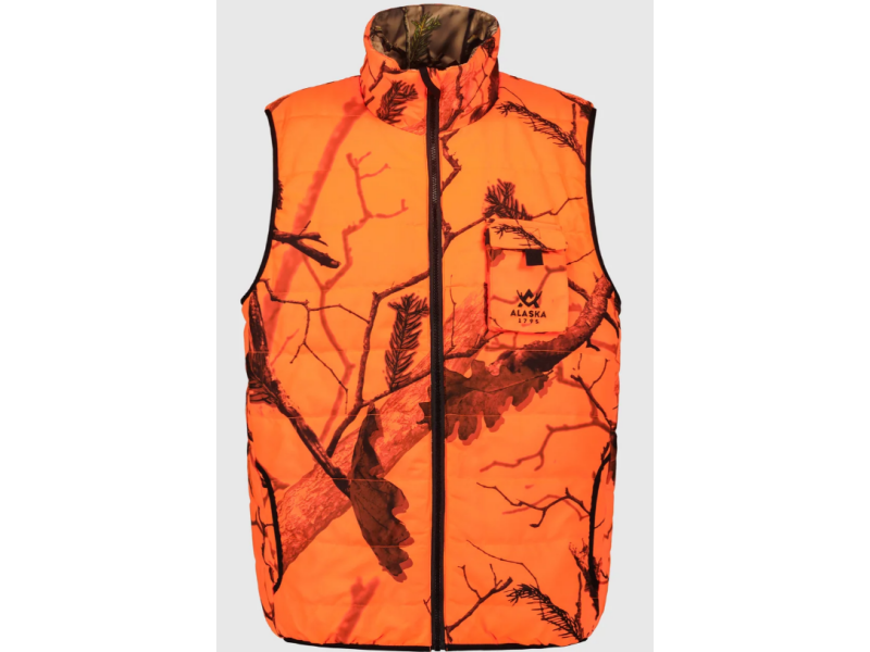 Jagdwende-Weste ALASKA 1795 Tundra - Blaze 3D