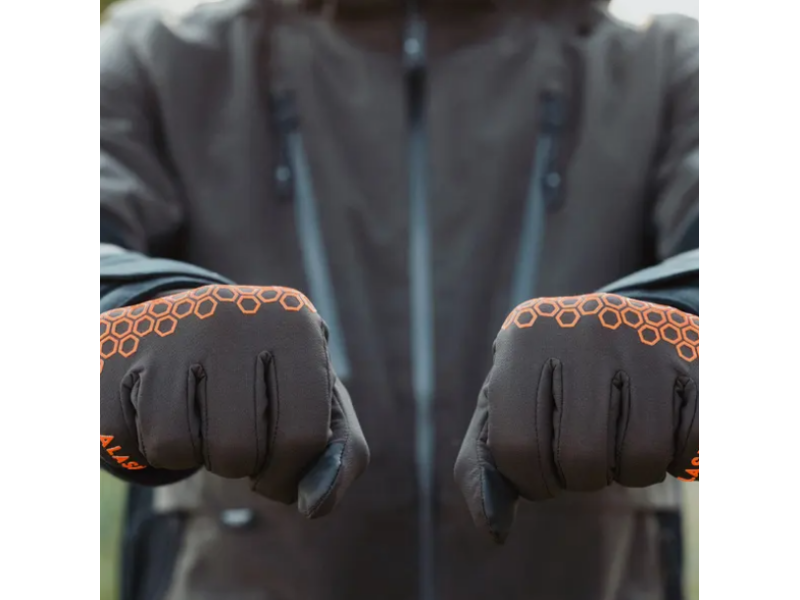 ALASKA 1795 Chaser Stretch Handschuhe - braun/grün