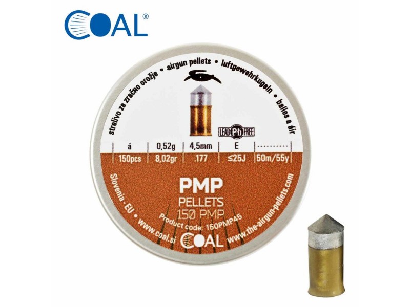 Diabole COAL PMP špica 4,5 mm - 150 kos