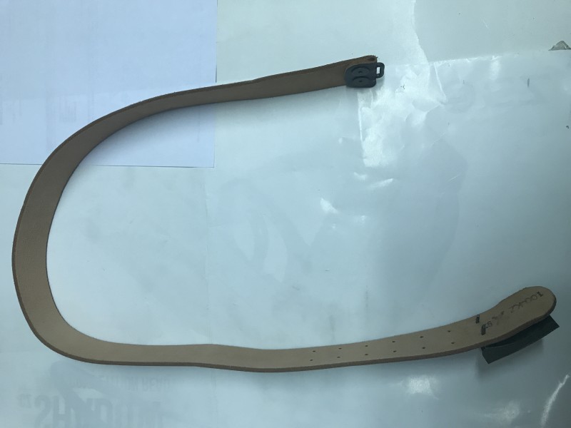 Belt CZ/SK leder brown 100 cm